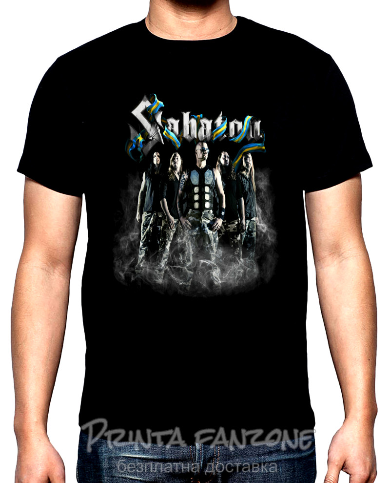 Тениски Sabaton, band, 1, мъжка тениска, 100% памук, S до 5XL